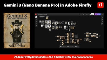 Gemini 3 (with Nano Banana Pro) in Adobe Firefly