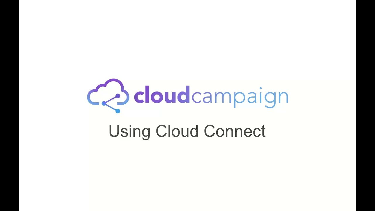 How to Connect Client Social Media Accounts Using Cloud Connect in Cloud Campaign | Video Tutorial