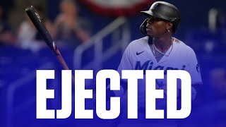Jazz Chisholm Ejected After Strike Three Call