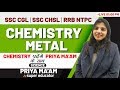 Adda247 super educator  chemistry metal by priya maam  ssc cgl  ntpc  railway