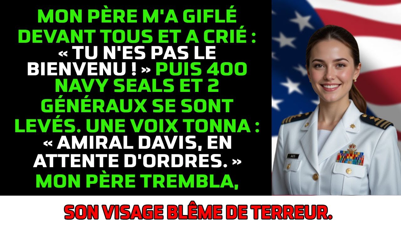 Mon père m'a humilié devant tous — Puis 400 SEALS et 2 généraux se sont levés pour moi !