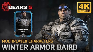 Gears 5 - Multiplayer Characters: Winter Armor Baird