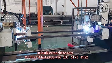 Box Beam Connector Auto Welding Machine For Pallet Racking System#shelvingrack #weldingmachine
