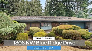 Seattle Home For Sale | 1806 NW Blue Ridge Drive | McDonald Real Estate Group