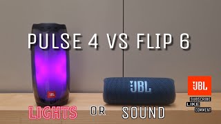 Сравнение звука JBL Pulse 4 и JBL Flip 6