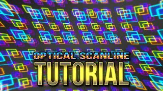 Create Background Optical Flares And Scanline #265