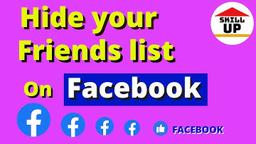 How to hide friends list on facebook 2022