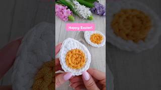 Smacznego Jajka 🥚🐣🌱 #szydełkowanie #crochet #swietawielkanocne