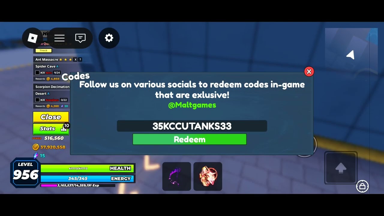 Solo Hunters code npc location+all codes