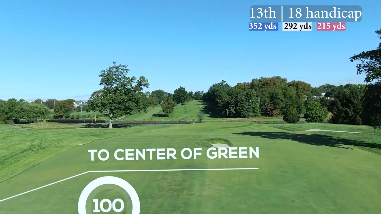 Scorecard - Llanerch Country Club - Havertown, PA