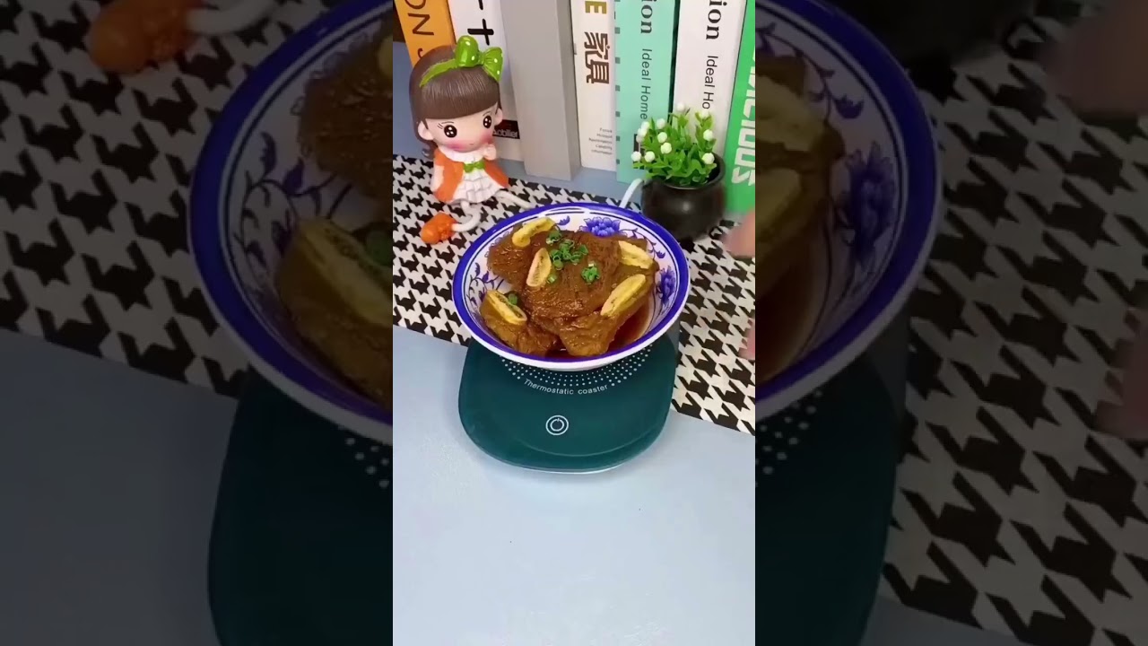 Electric ceramic coffee mug and saucer!