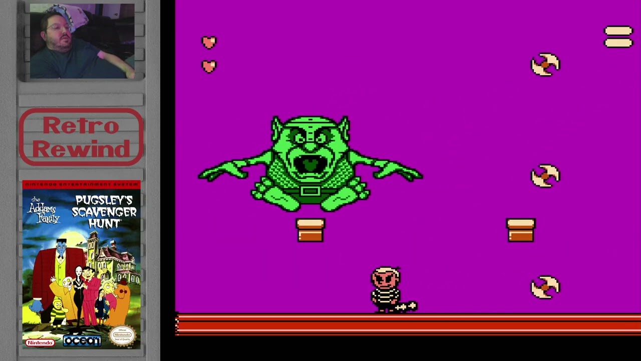 Retro Rewind #45 - The Addams Family: Pugsley's Scavenger Hunt (NES)