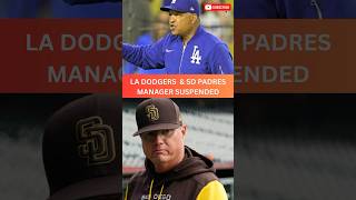 Dodgers vs. Padres CHAOS!  Benches Clear, Ejections & Suspensions in Heated Rivalry Showdown! #mlb