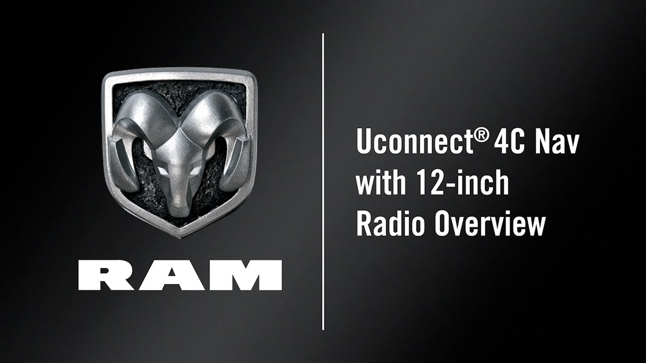 Uconnect® 4C Nav with 12-inch Radio Overview | How To | 2021 Ram Trucks