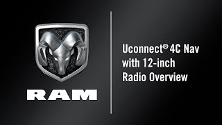 Uconnect® 4C Nav with 12-inch Radio Overview | How To | 2021 Ram Trucks screenshot 4