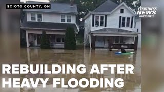 Residents begin rebuilding after Hurricane Helene brought heavy flooding to Scioto County