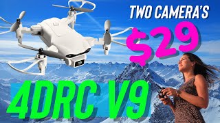 4DRC V9 Beginner Mini Drone With Two Camera's on Ebay for $29! #4drcv9 #bestbeginnerdrone #ninja9rc