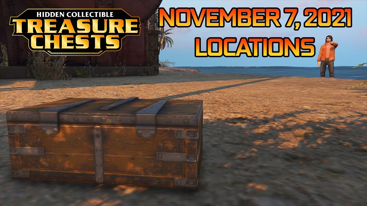 CAYO PERICO Treasure Chest Locations November 7, 2021 Daily