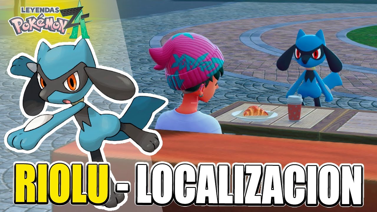 ¡CONSIGUE A RIOLU! LOCALIZACIÓN y captura fácil en Pokémon Leyendas ZA ...