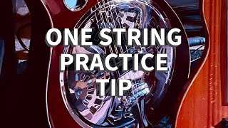 Free Dobro Lesson | One String Practice Tip
