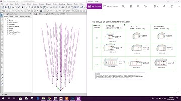 COLUMN DETAILS FROM ETABS DESIGN