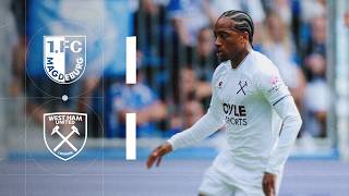 1. FC Magdeburg 1-1 West Ham | Pre-Season Friendly Highlights