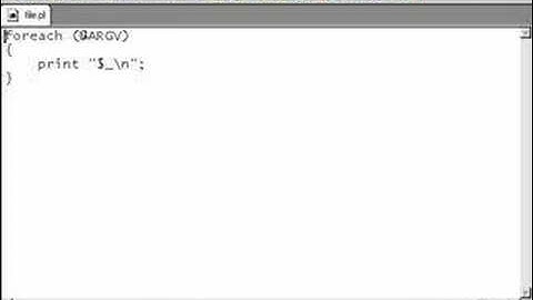 Perl Tutorials -Part 85- Command-line arguments