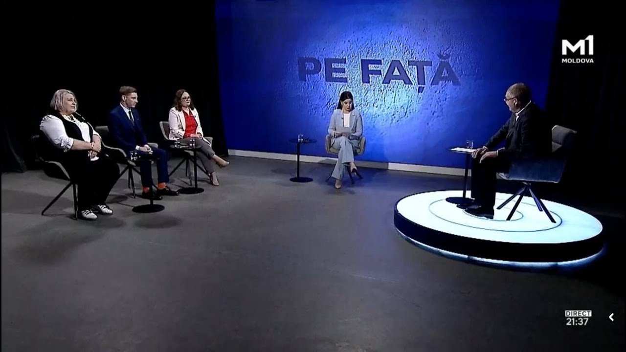 Online! "Pe Față", la TV Moldova 1.