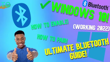 [GUIDE] How to fix & turn ON Bluetooth on Windows 10! (2022)