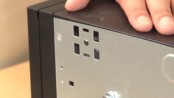 ThinkSystem ST550 installing foot stands