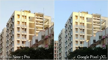 redmi note 7 pro vs google pixel 3xl camera test and comparison 720P HD by Vikas Yadav