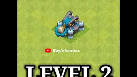 Scattershot Level-1 To Max | Scattershot Upgrade in coc | #Eaglehunters #coc #shorts