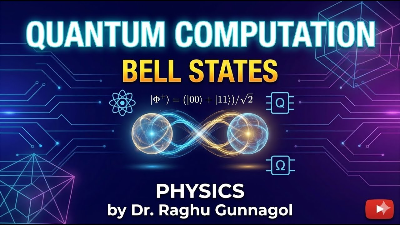 Квантовые вычисления: состояния Белла, физика (бакалавриат, магистратура, VTU).