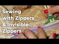 Beginner's Guide to Sewing (Episode 12): Zippers and Buttons Part 1