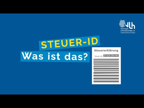 Steuer-ID – was ist das? | VLH erklärt