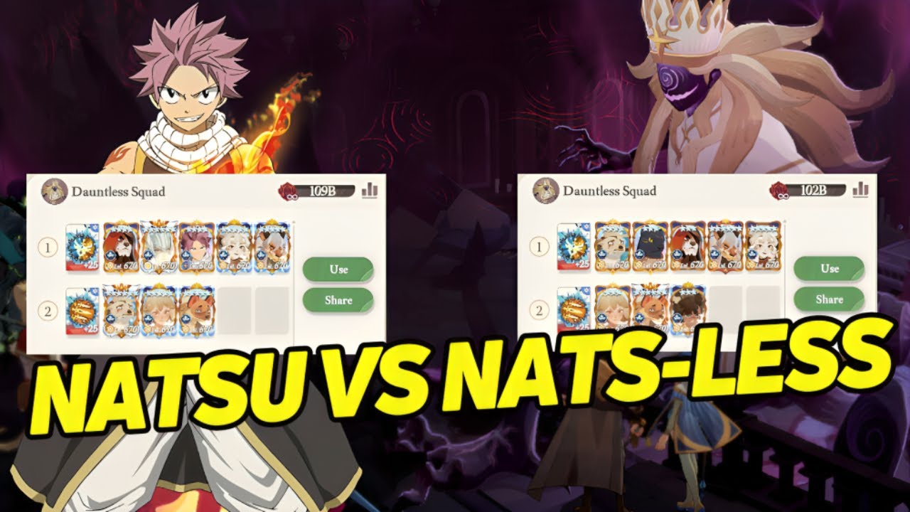 NATSU 【2台おまとめ】 Natsu is in the Best Team for Dauntless Squad Ravaged Realm
