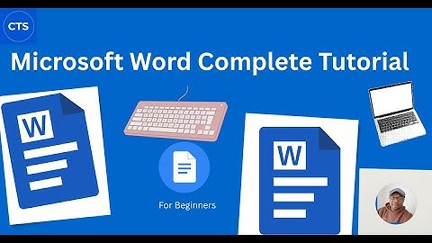 Microsoft Word Complete Tutorial for Beginners  | Full Course