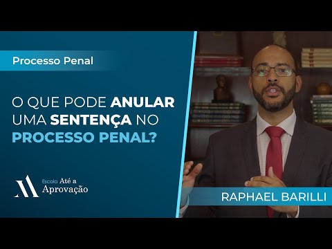 Aula completa de sentença e nulidades no Processo Penal