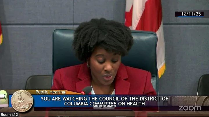 Public Hearing on B26-0463  & B26-0356