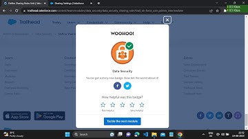 Admin Intermediate Data Security Define Sharing Rules | Define Sharing Rules trailhead solution