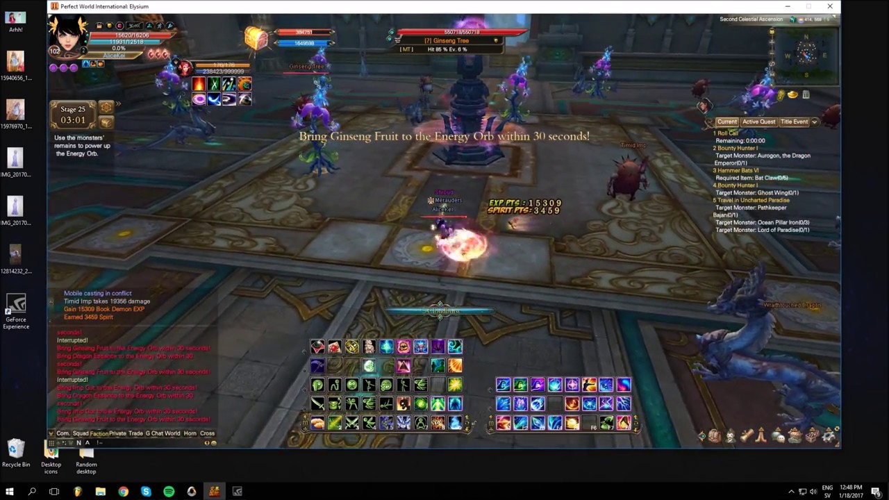 Challenge of Energy | Heavenfall Temple PWI