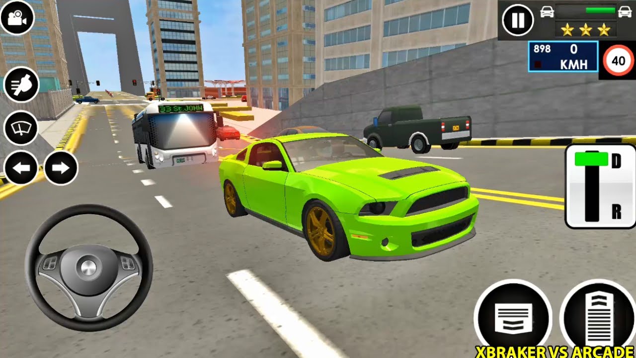 Car Driving School 2021 - Dracula Car Unlocked🚗 Green Car Driving Simulator - 🚗 | Android Gameplay