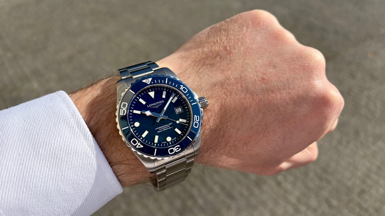 NEW 2026 Longines Hydroconquest blue 42 mm - YouTube