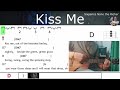 Kiss Me - Sixpence None the Richer - Ukulele Chords and Lyics @TeacherBob