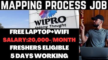Wipro Mapping Process Job For Freshers 2023