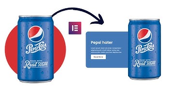 How To Create Pepsi Hover Elementor Animation Effect @TechWeb