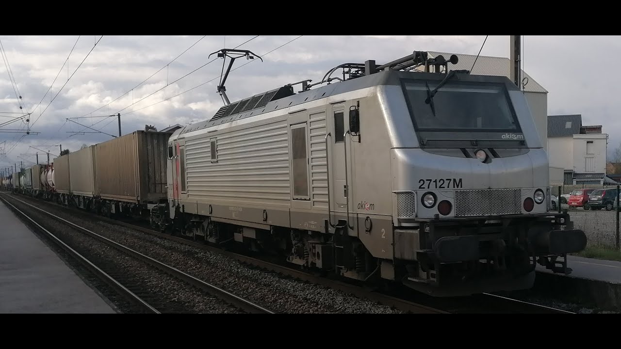 Trains marchandises FRET SNCF Freight Cargo Trains Circulation ferroviaire Treni merci Eisenbahn