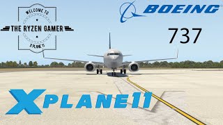 B 737 Auto Pilot Tutorial + ILS Landing + Delhi-Jaipur Flight | X-Plane 11 | The Ryzen Gamer