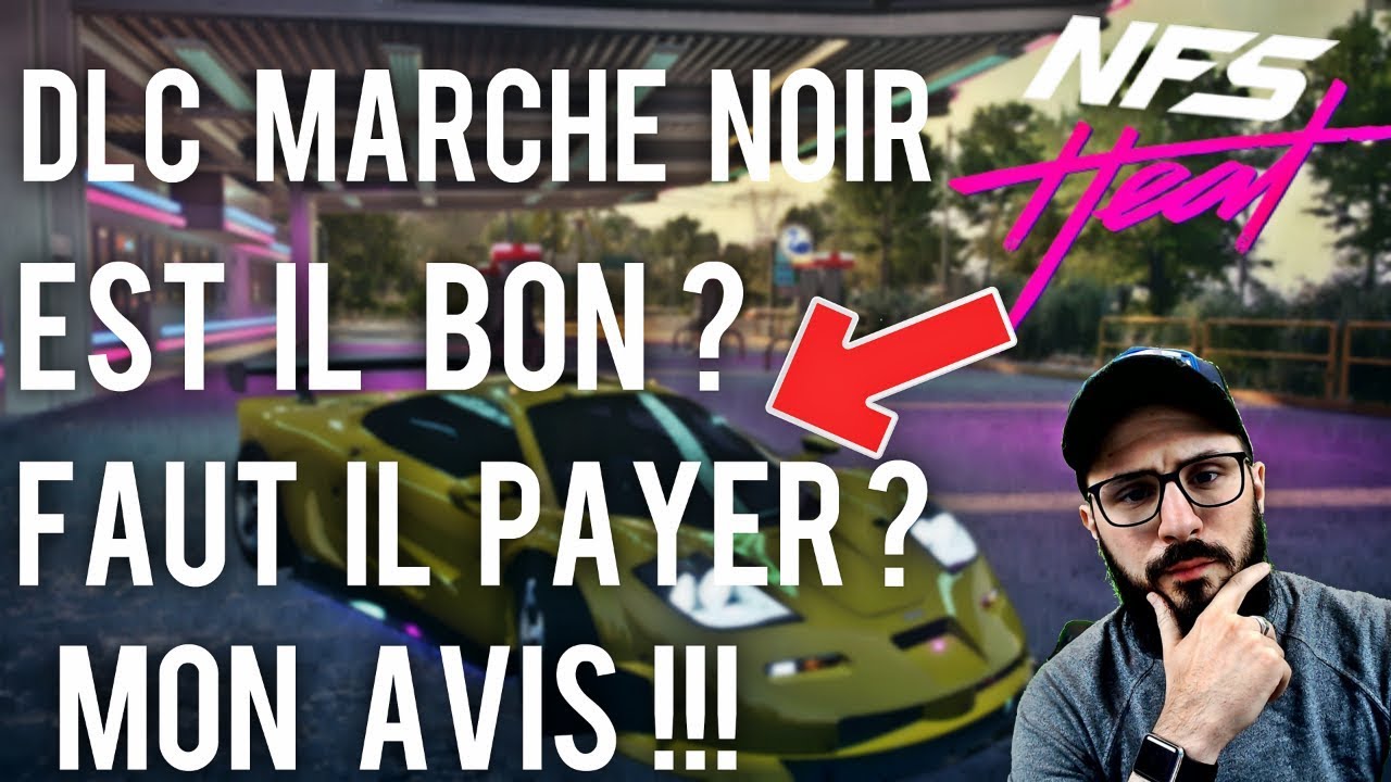 Need For Speed Heat Caisse Marché Noir