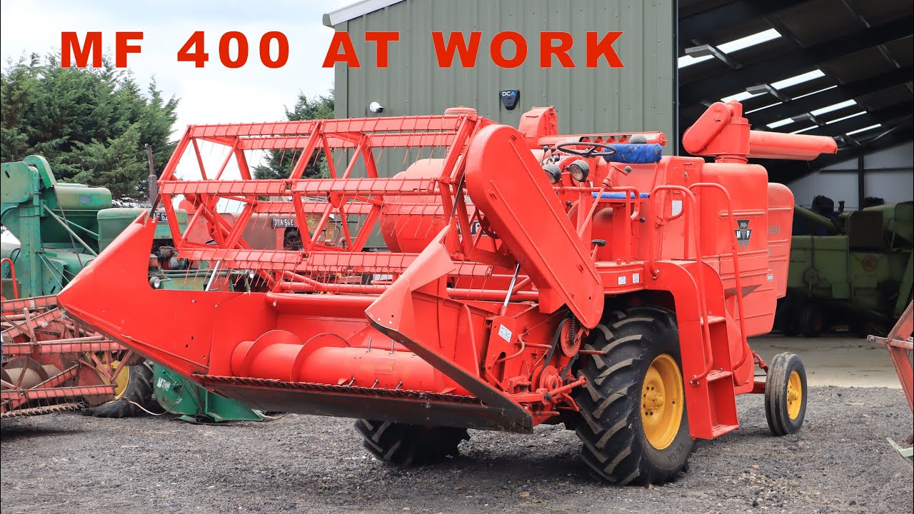 MF 400 Combine run and Ransomes Fix